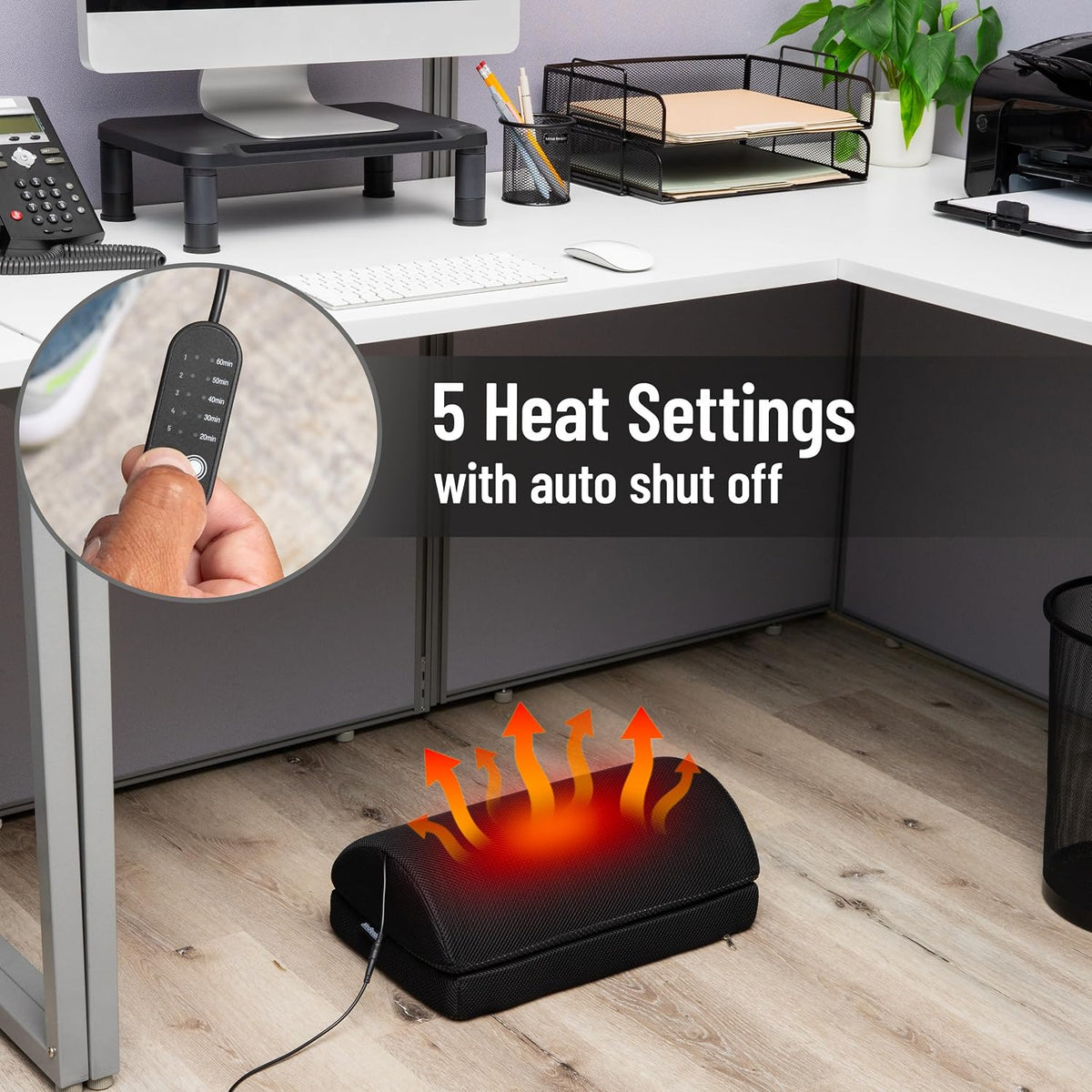 NOVERA Heated Foot Rest