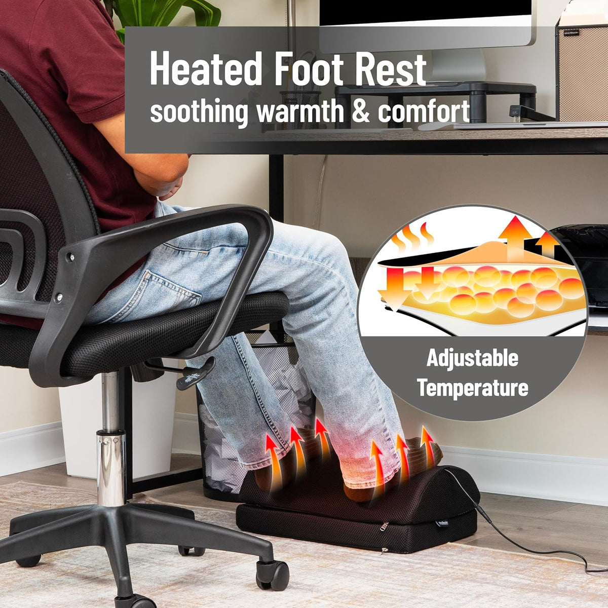 NOVERA Heated Foot Rest